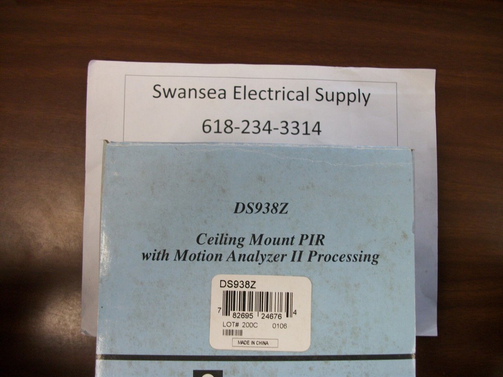 DS938Z Ceiling Mount PIR with Motion Anallyzer II Processing 360 Degree Coverage