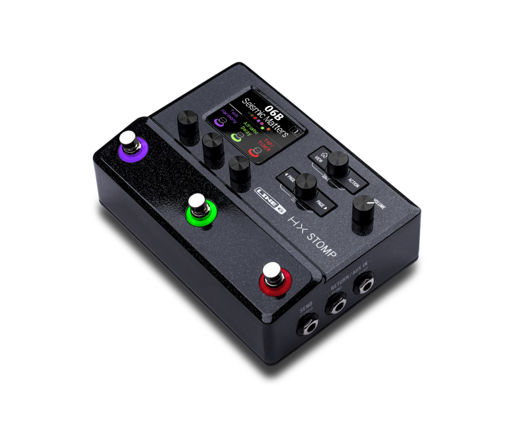 Open Box Line 6 HX Stomp Amp & Effects Processor Guitar Multi Effects Pedal