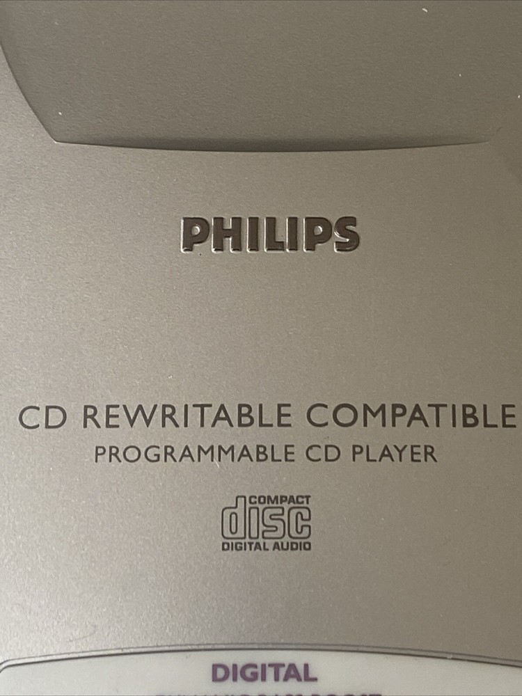 Phillips AX1000 CD Rewritable Compatible Programmable CD Player Spares Or Repair