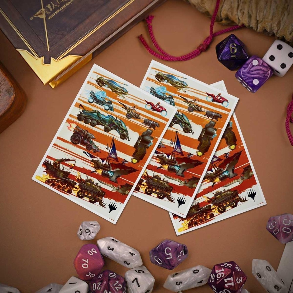 Ultra PRO - Aetherdrift Finish Line Bundle Key Art 105ct APEX™ Deck Protector Sl