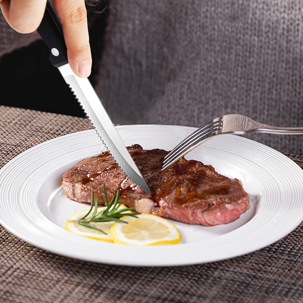 Serrated Steak Knife Set