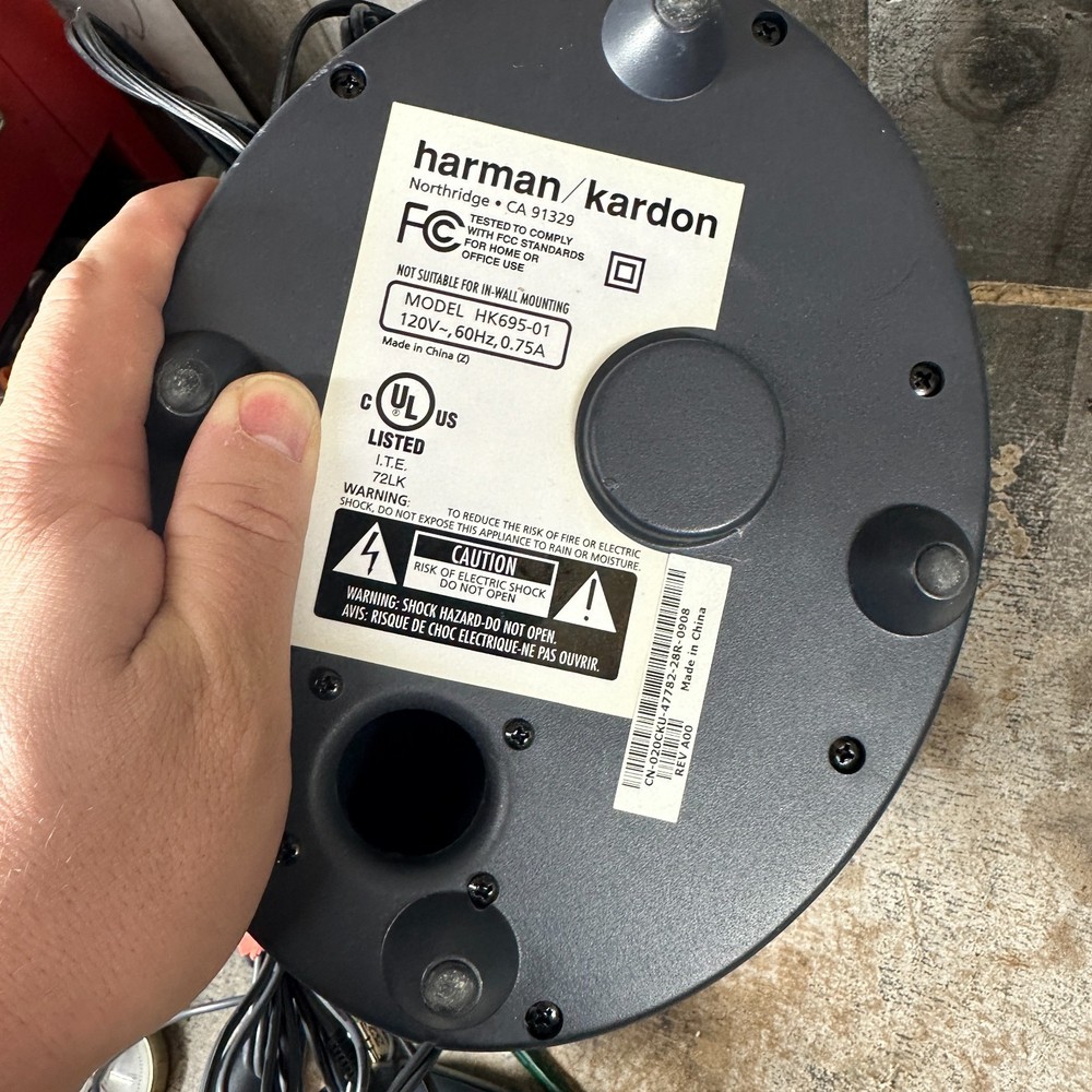 Harman Kardon Computer Subwoofer Only Model HK695-01
