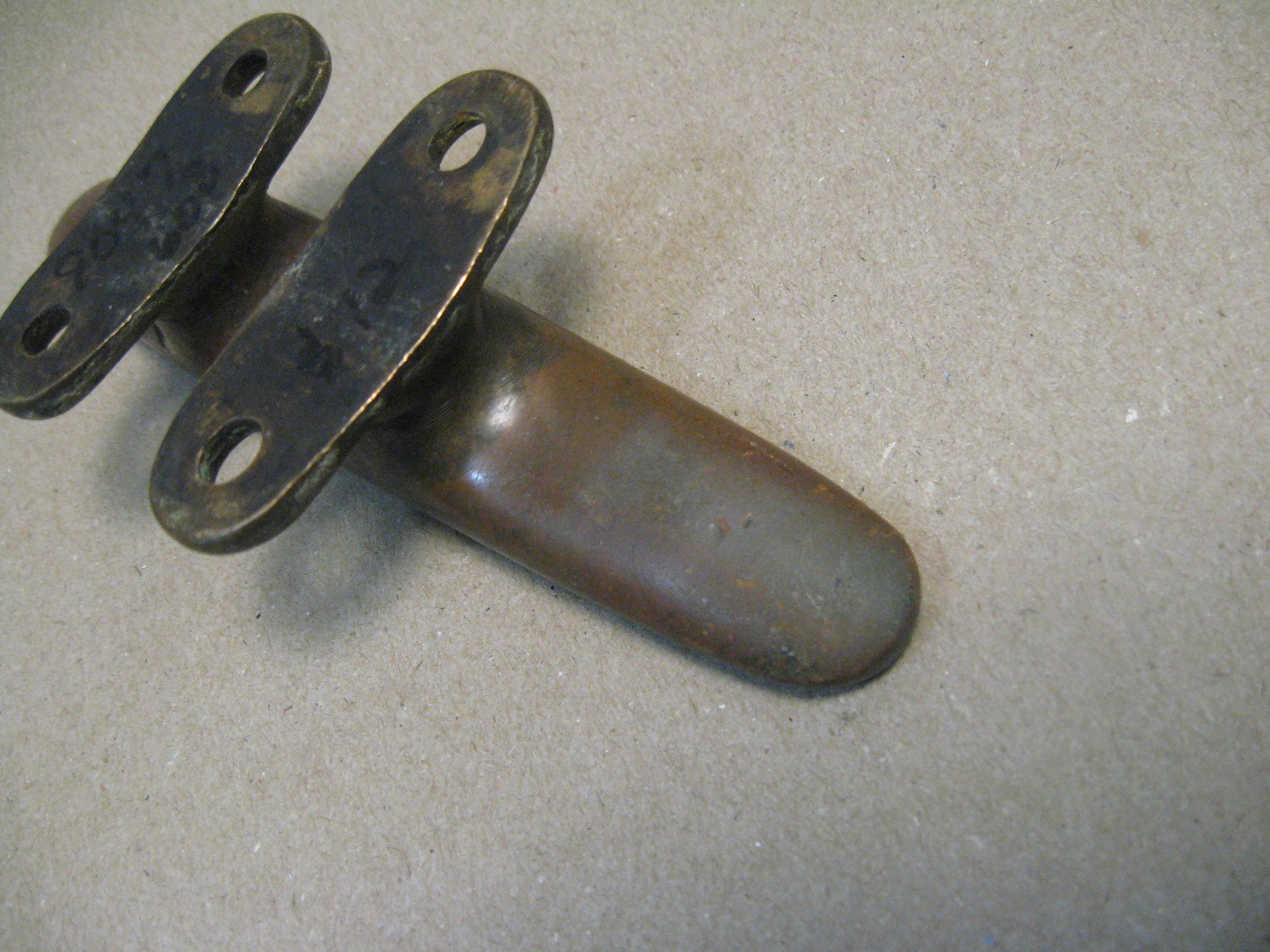 Antique Vtg 6" Solid Bronze Merriman Boat Sailboat Marine Mooring Cleat