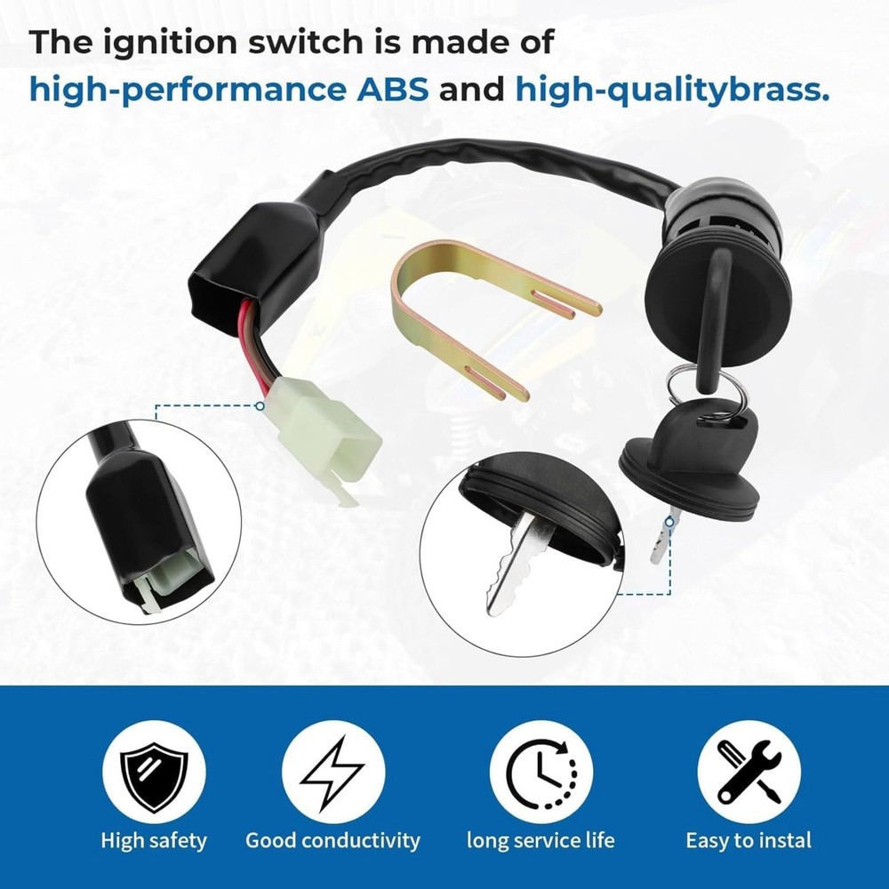 Replacement Ignition Switch 0453415 For Polaris Sawtooth 200 2006-2007 Model