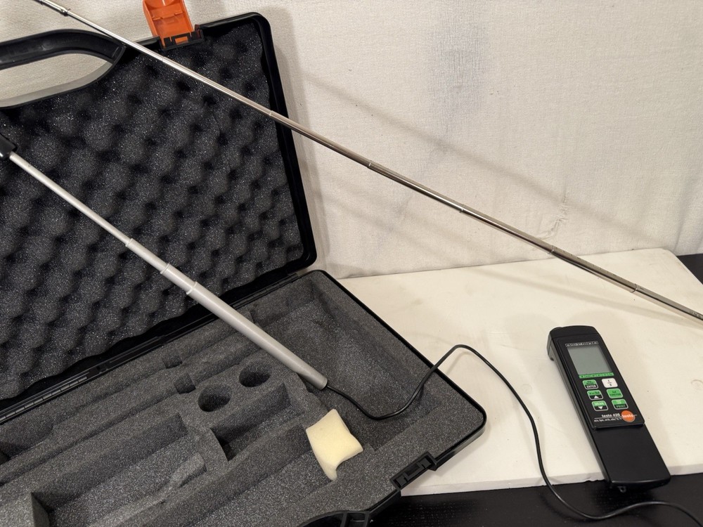 TESTO 435 Multi-Function Measuring Instrument Multimeter With Probes