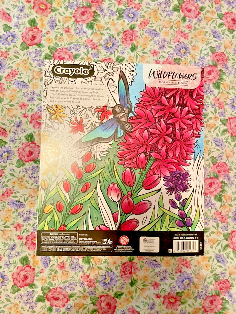 Crayola Wildflowers Coloring Book