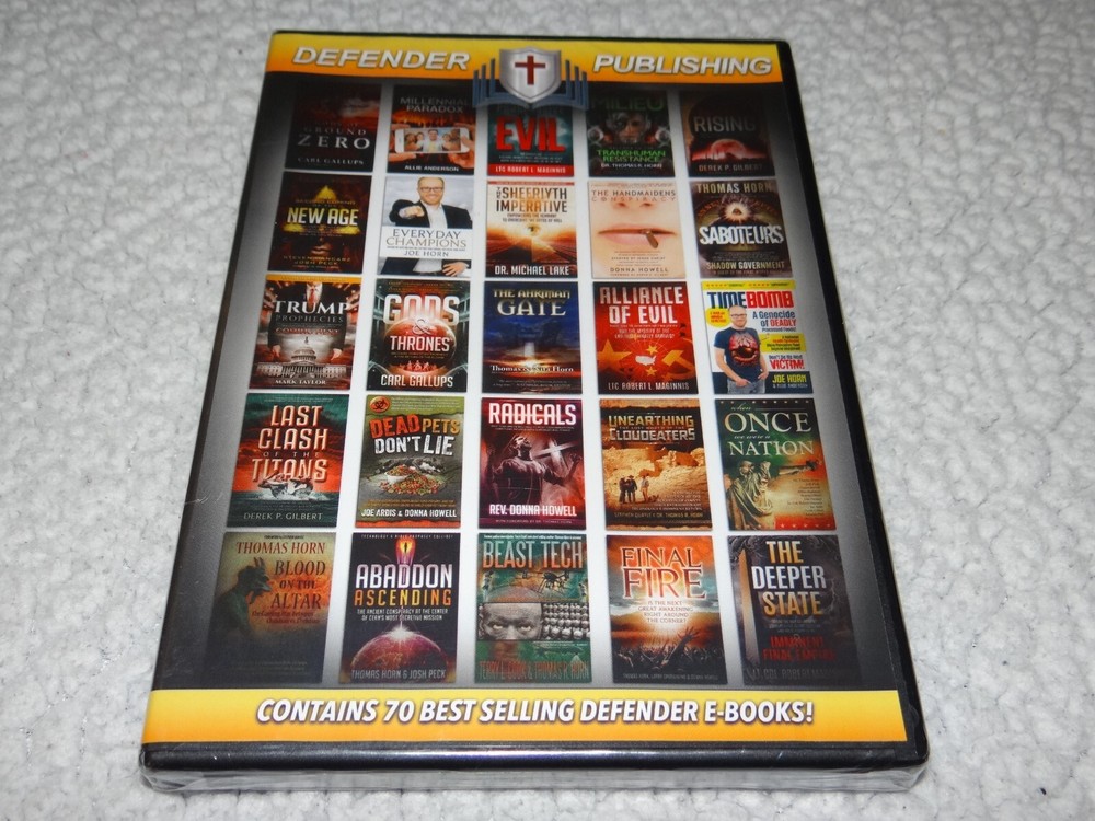 Defender Publishing 70 Best Selling E-Books 2020 Data Disc Library ($700 Value!)