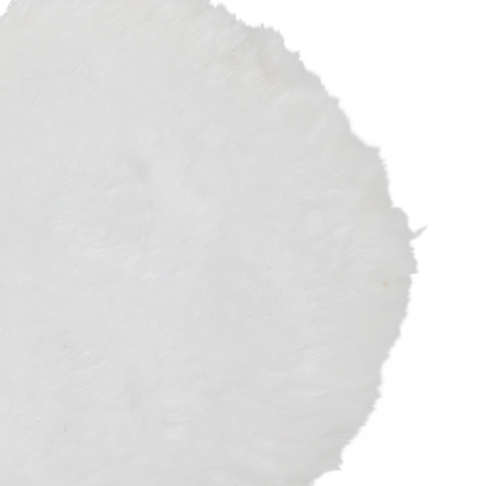 10pcs Lambskin Wool Buffing Pads 3inch Hook Loop Polishing Wool Buffer
