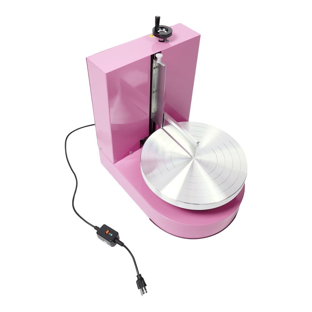 Adjustable Cake Decorating Machine Cake Cream Spreading Machine LCD Display 200W