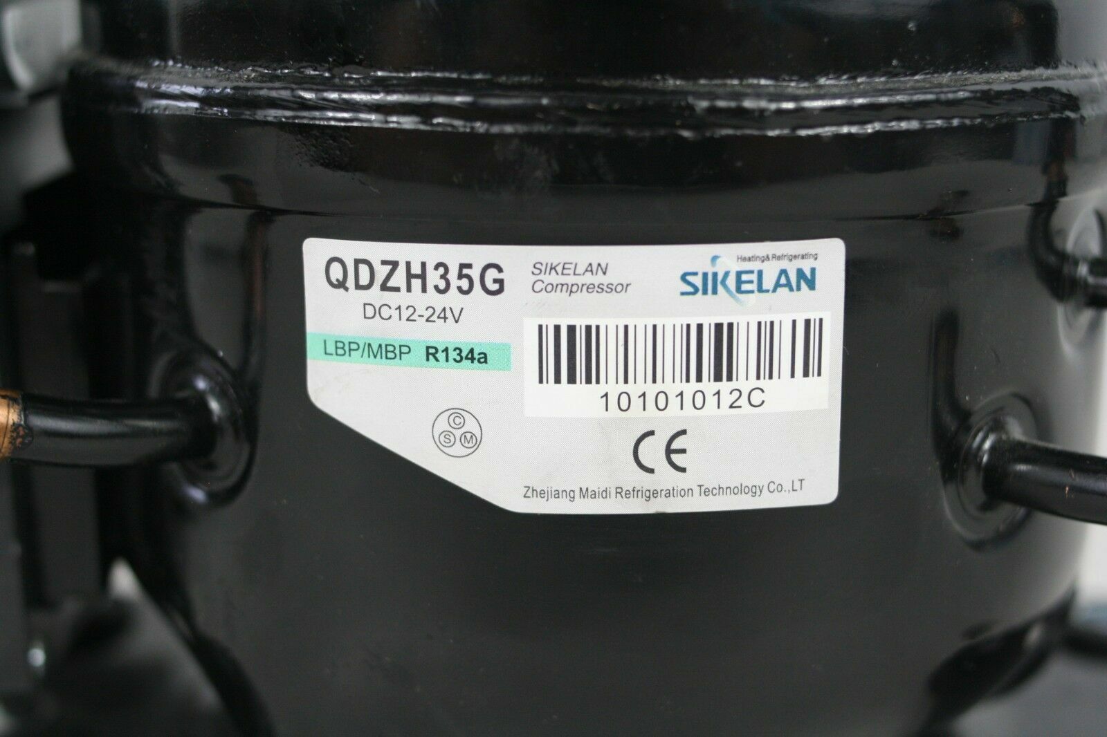 12V 24V DC Refrigeration Compressor Fridge Freezer Marine Solar QDZH35G R134a