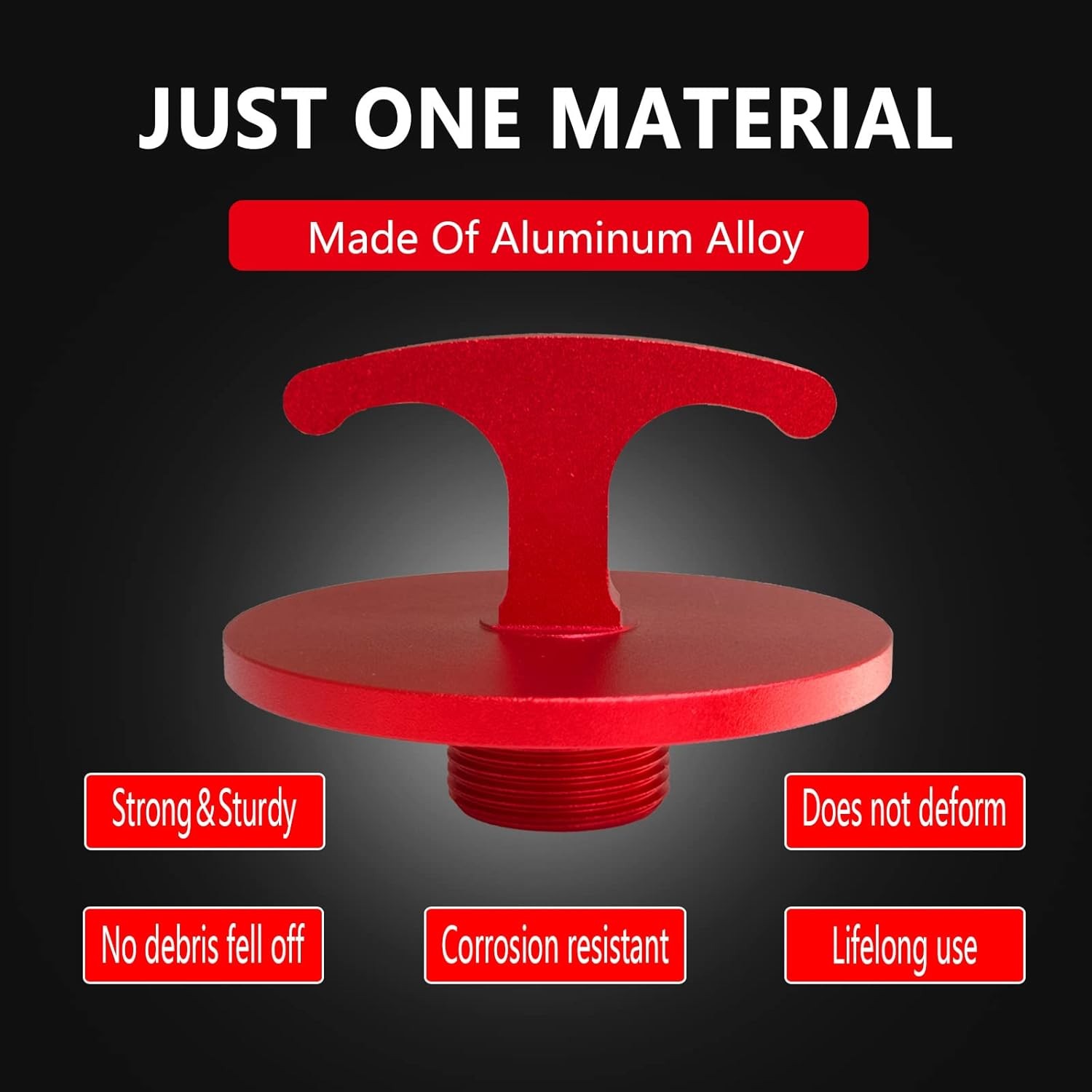 Oil Filter Plug Tool, Aluminum Alloy Oil Filter Cap Off Tool for Dodge Ram 2500,