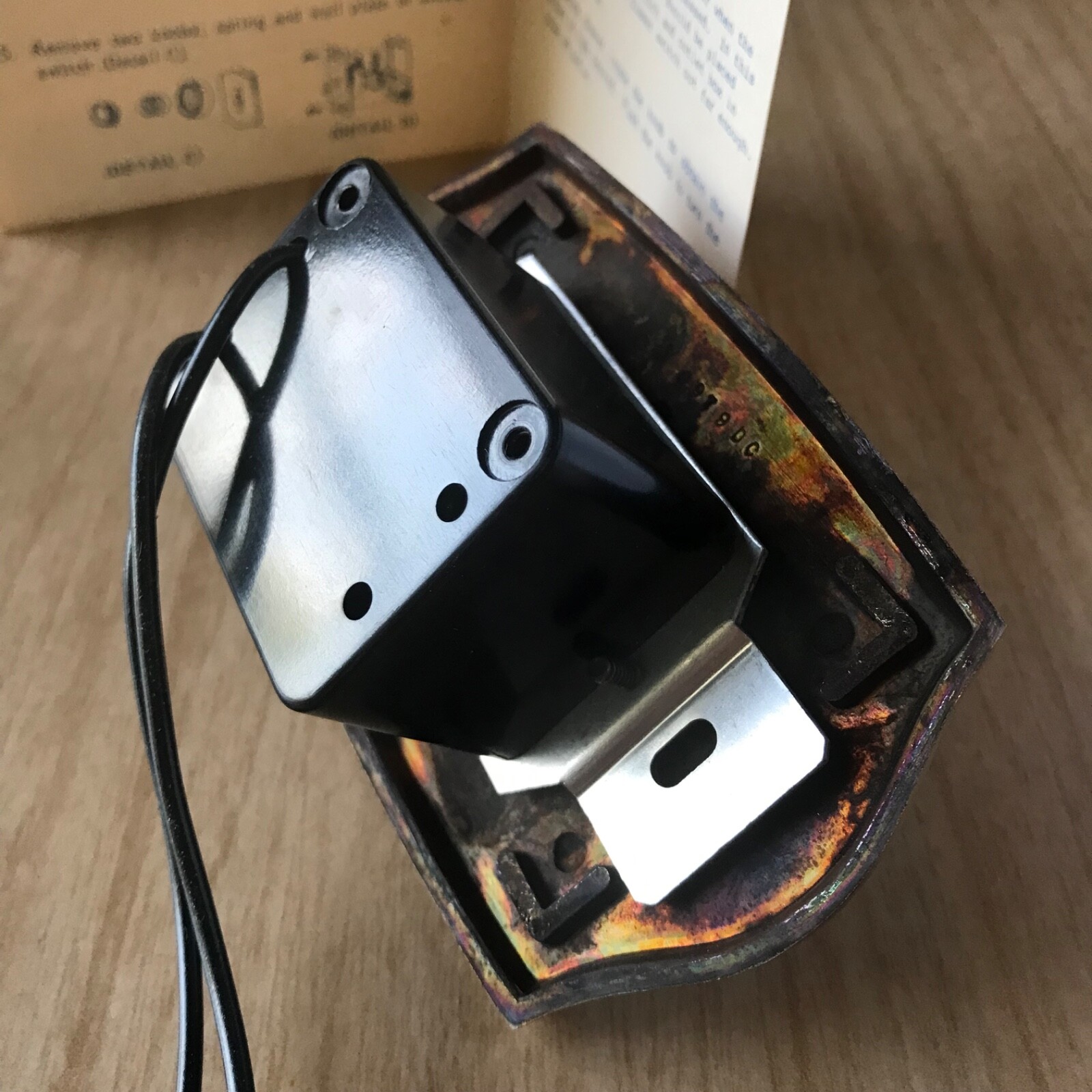 Classic MCM Atomic Age LIGHT DIMMER WALL SWITCH Radiant Pathé RETRO HOME THEATER