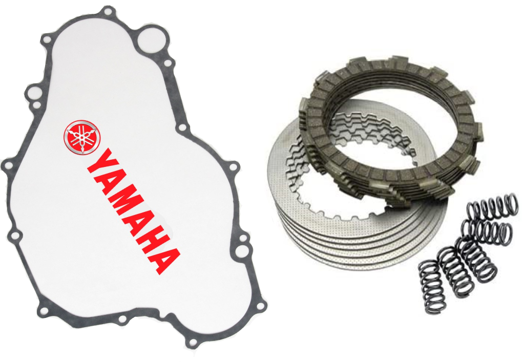 Raptor 700 Clutch Kit Complete Aftermarket OEM Replacement Steel Fiber Gasket
