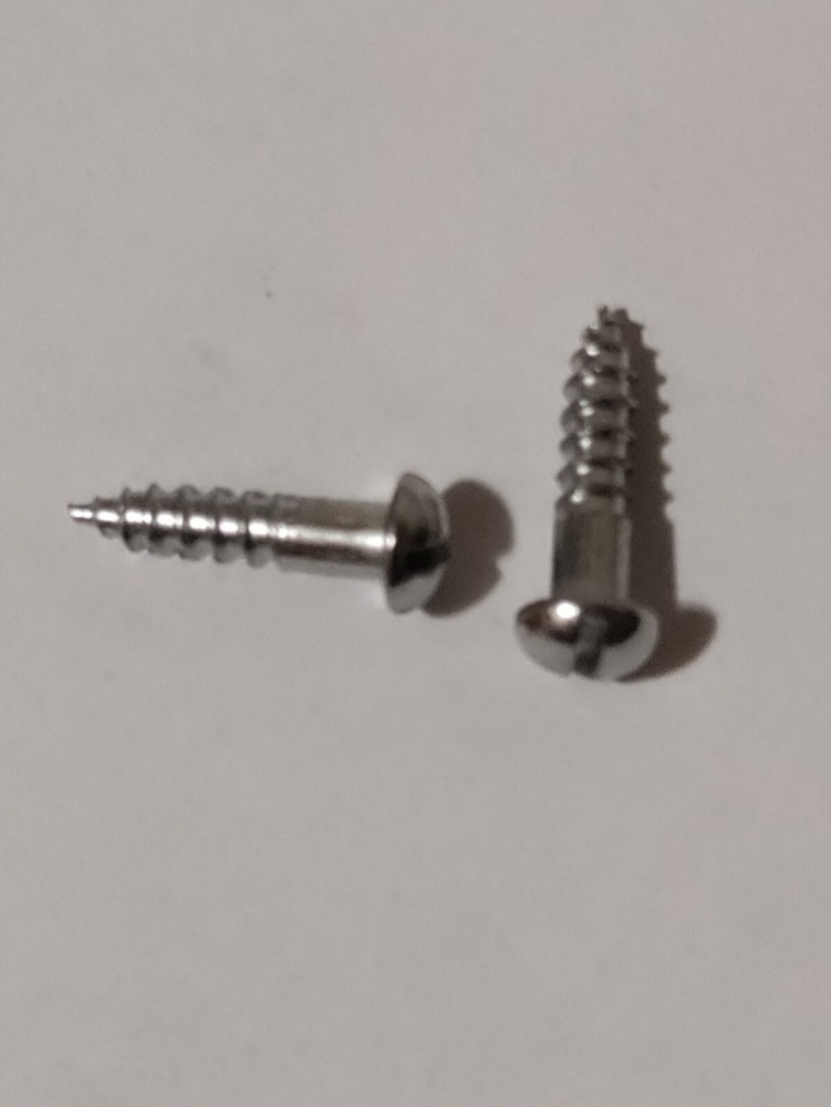 Vintage Amerock E207 Hardware Chrome Bread Board Pull Cabinet Drawer NOS