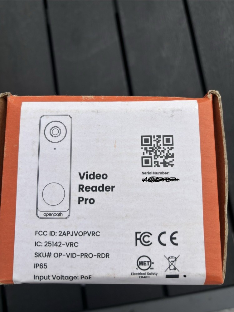 OpenPath Video Reader Pro OP-VID-PRO-RDR