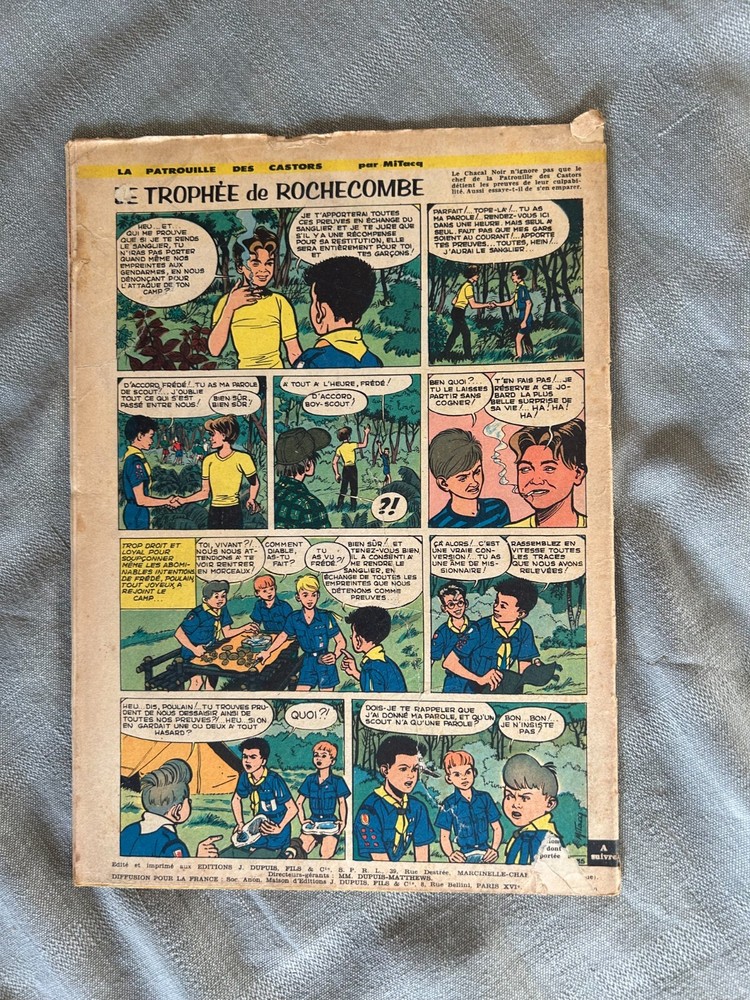 Hebdo Le Journal De Spirou N°1068 1958 In Correct Condition