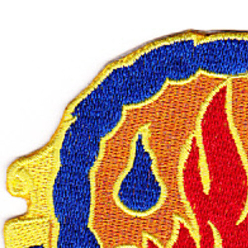 487th Chemical Battalion Patch