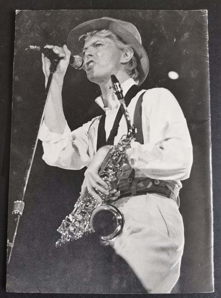 David Bowie Rotterdam 1983 Programme + Flexidisc, 28 pgs, A4 size