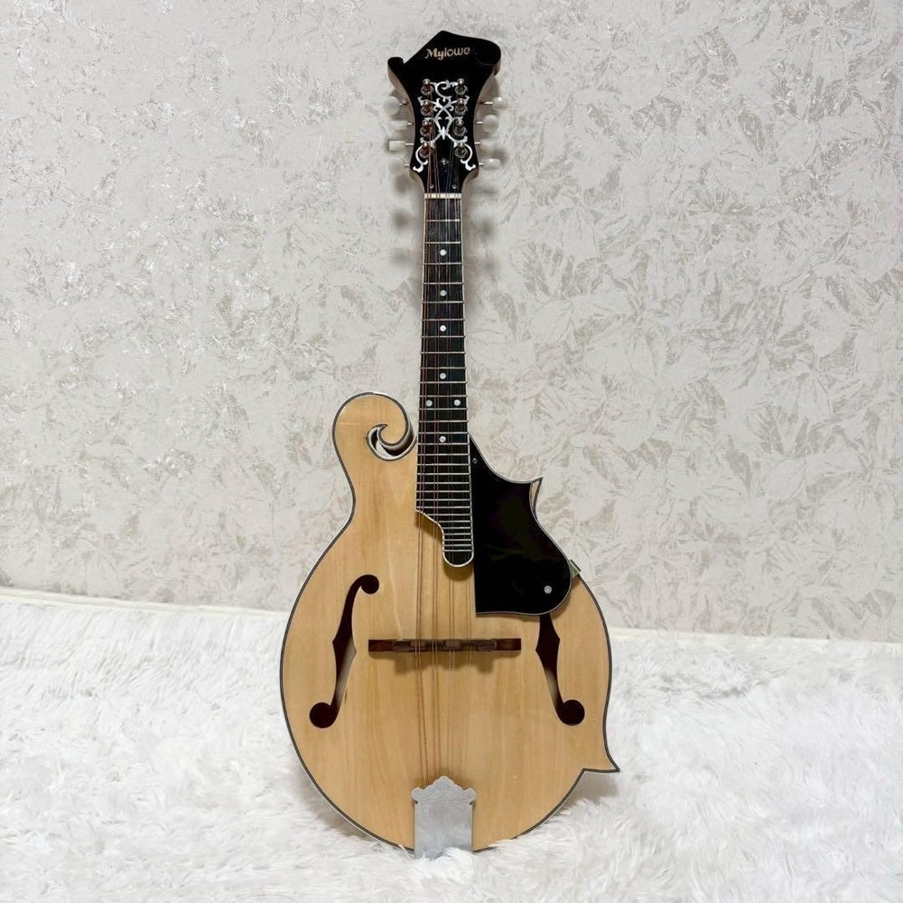 [Rare item] MYLOWE flat mandolin with hard case