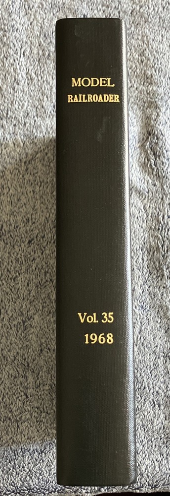 Model Railroader Vol.35-Bound Volume 1968–12 Issues