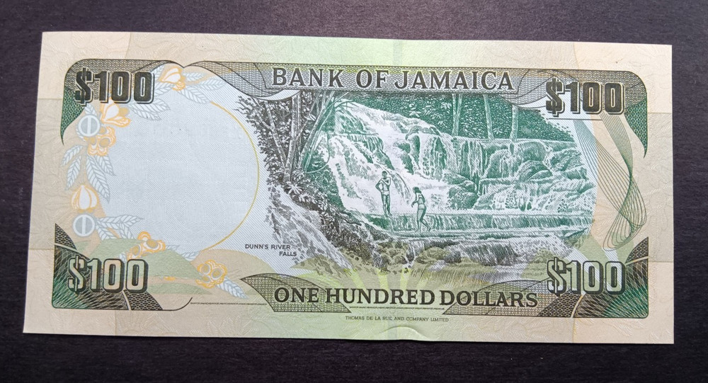 Jamaica 100 Dollars 2004 UNC