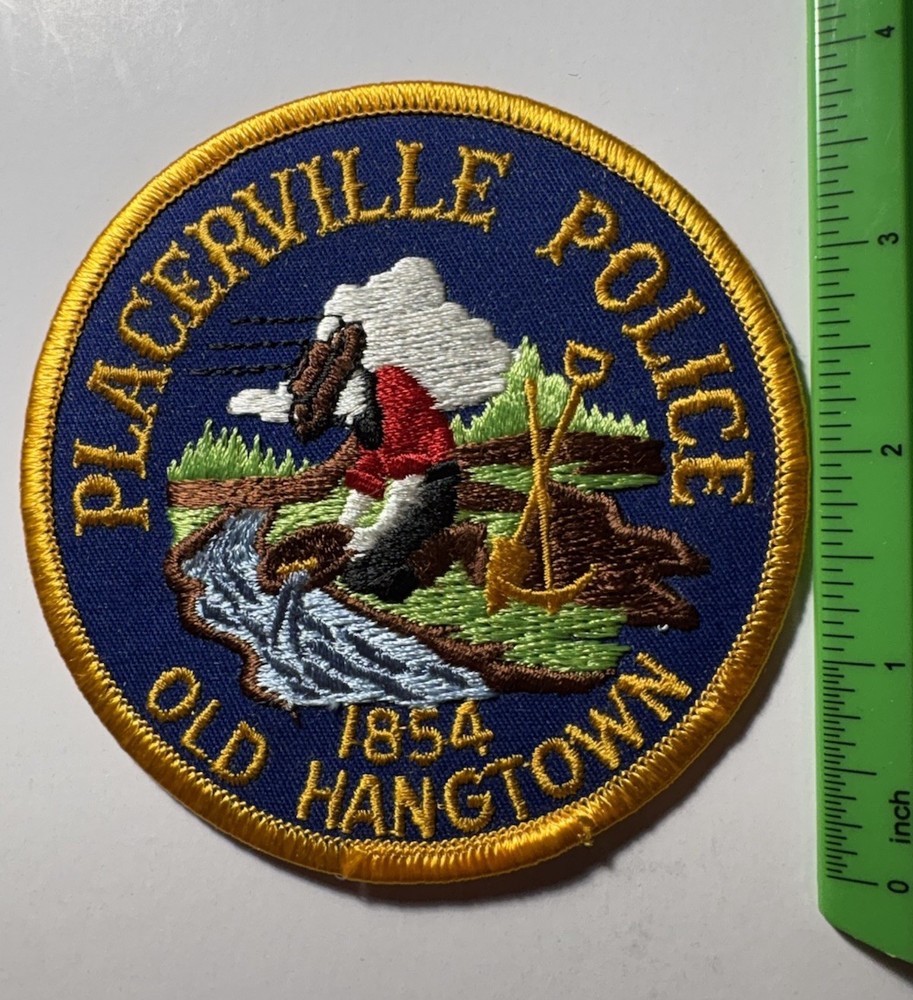 Placerville California Police Patch