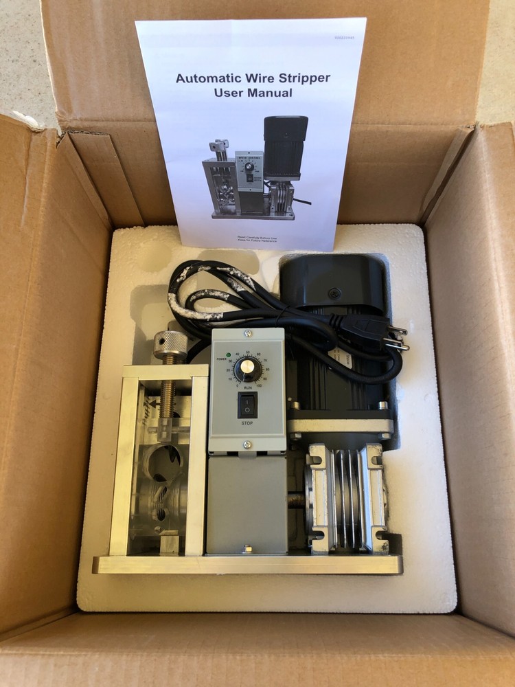 CREWORKS Automatic Electric Wire Stripper for 0.04"-1.2" Wire *FREE SHIPPING*