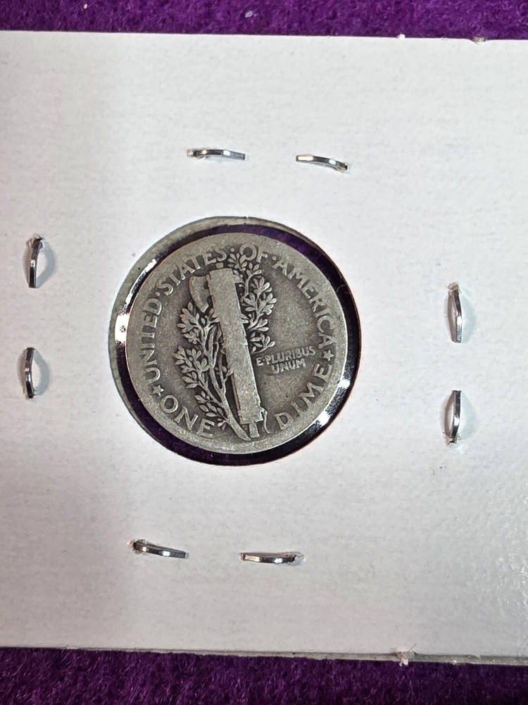 1919-P Mercury Silver Dime - 90% SILVER -
