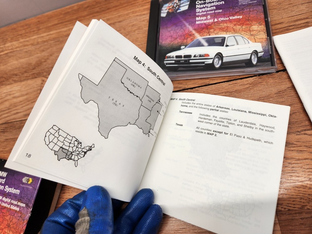✅ 97-03 OEM BMW E39 528 On Board Navigation System User Guide