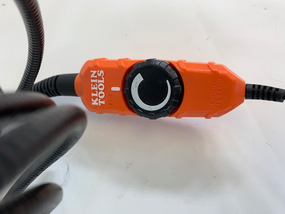 Klein Tools ET16 10 ft Borescope Digital Camera LED Lights For Android Devices