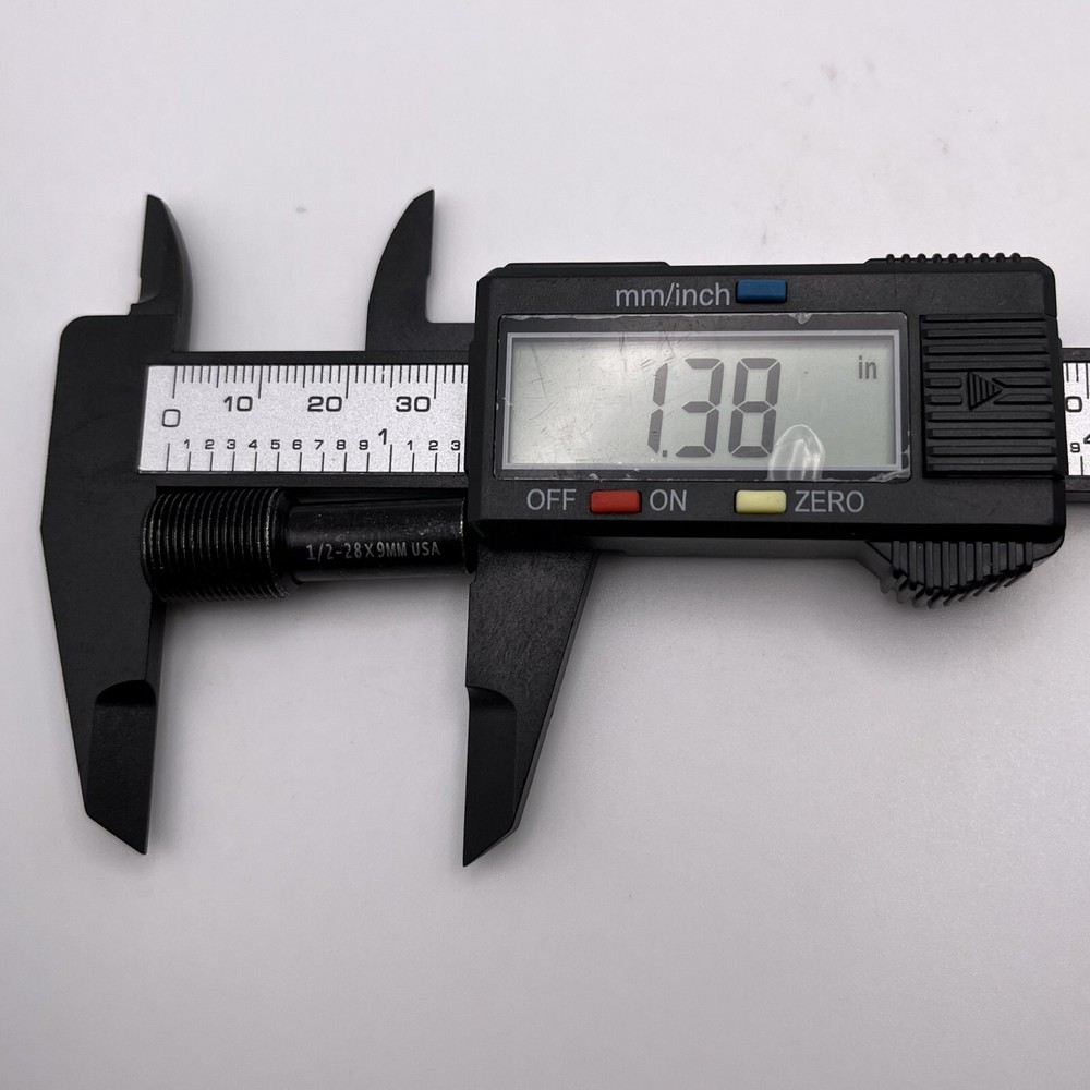 2 Pack Thread Die Starter Hex socket 1/2-28 RH for 9MM Thread alignment tool