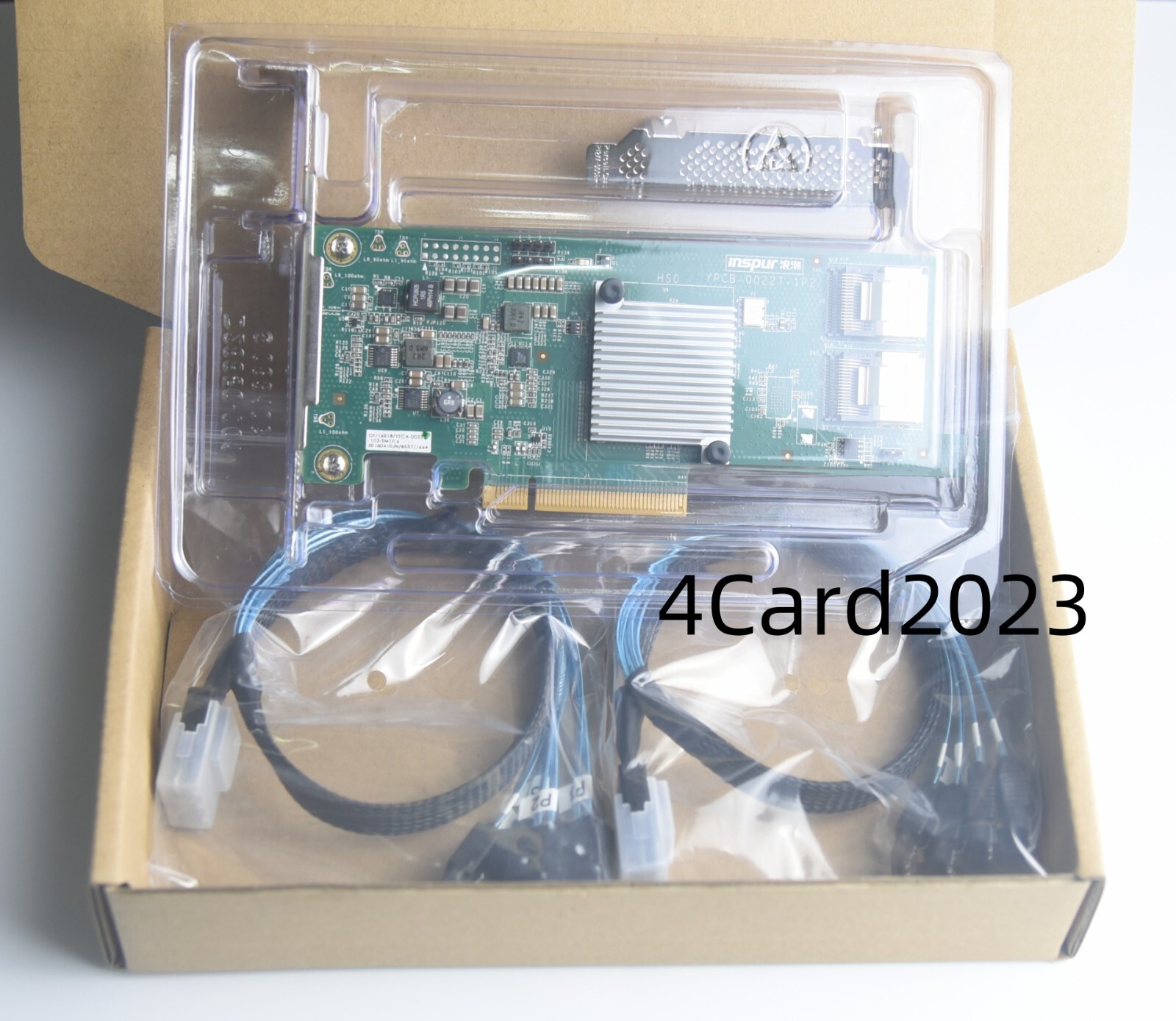 INSPUR 9207-8i = LSI 9207-8i 6G HBA FW P20 IT Mode ZFS FreeNAS unRAID 2 Cable US