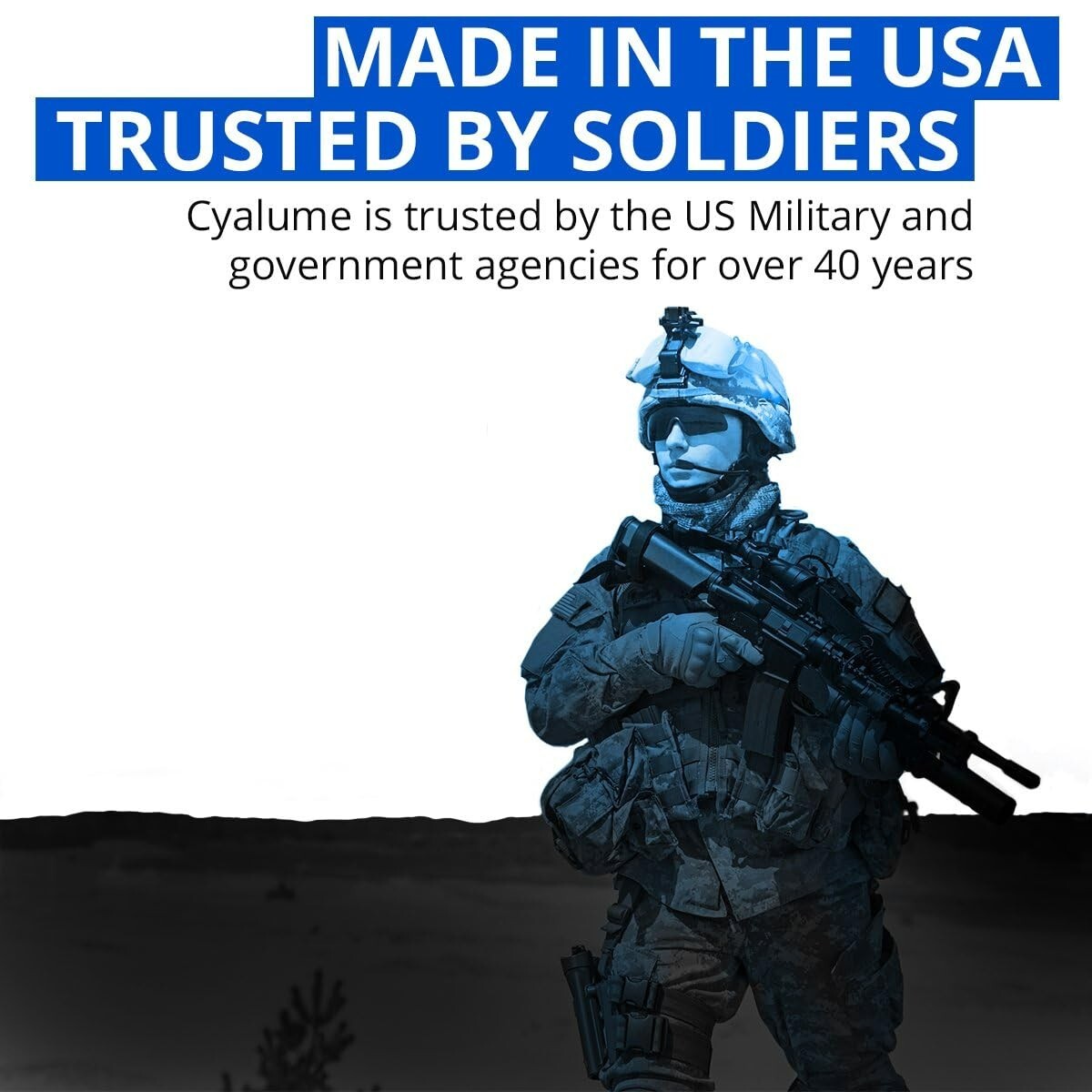 Lot Of 10 Blue CYALUME Glow Sticks 6" Doomsday Prepper Survival Bug Out Bag