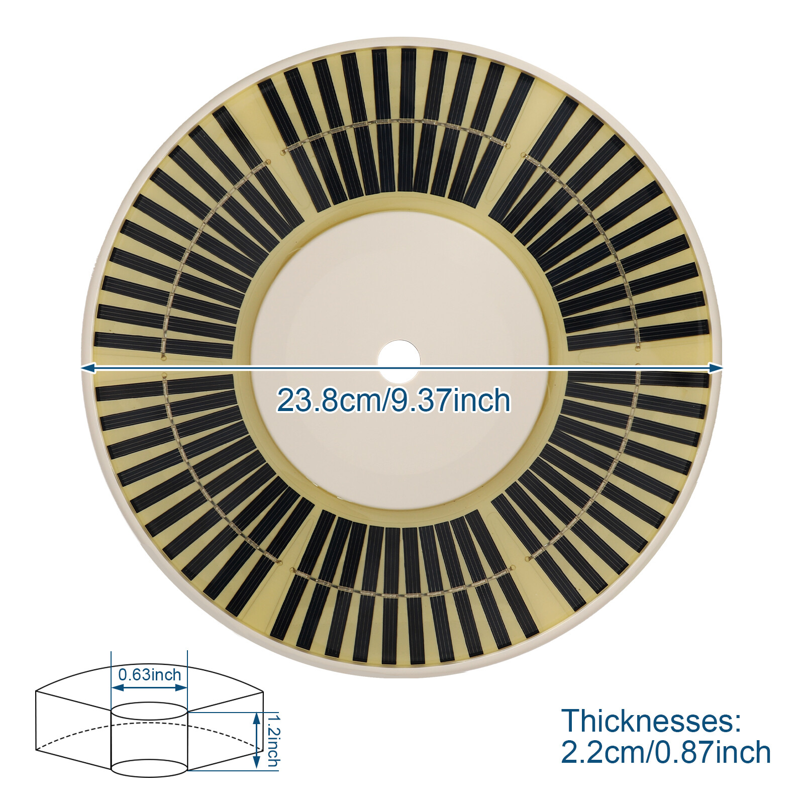 136 LED Solar Flag Pole Light New Super Bright Solar Powered Light Waterproof US