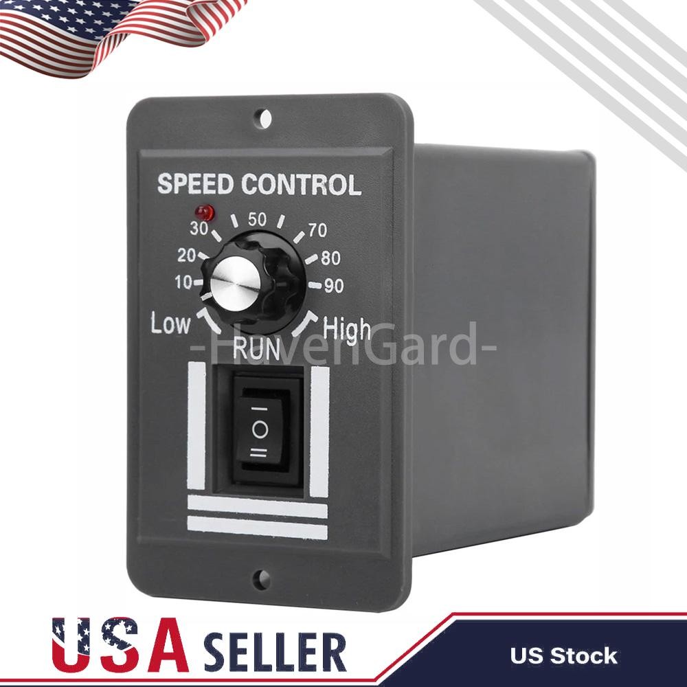 40A PWM DC Motor Speed Controller 12V 24V 36V 48V Variable Speed Switch Reverse