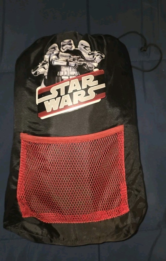 Star Wars The Force Awakens Sleeping Bag And Back Pack
