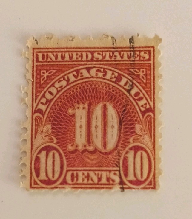 US Scott #J74 Postage Due Stamp With Gum