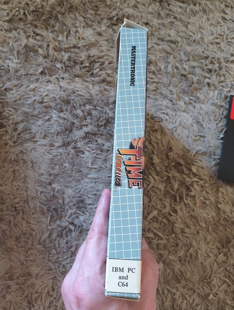 Mastertronic Computer Game Time To Die