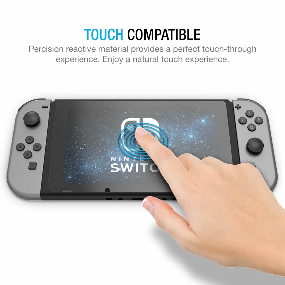 3 Pack Soft PET Cover Screen Protector Film Saver For Nintendo Switch OLED