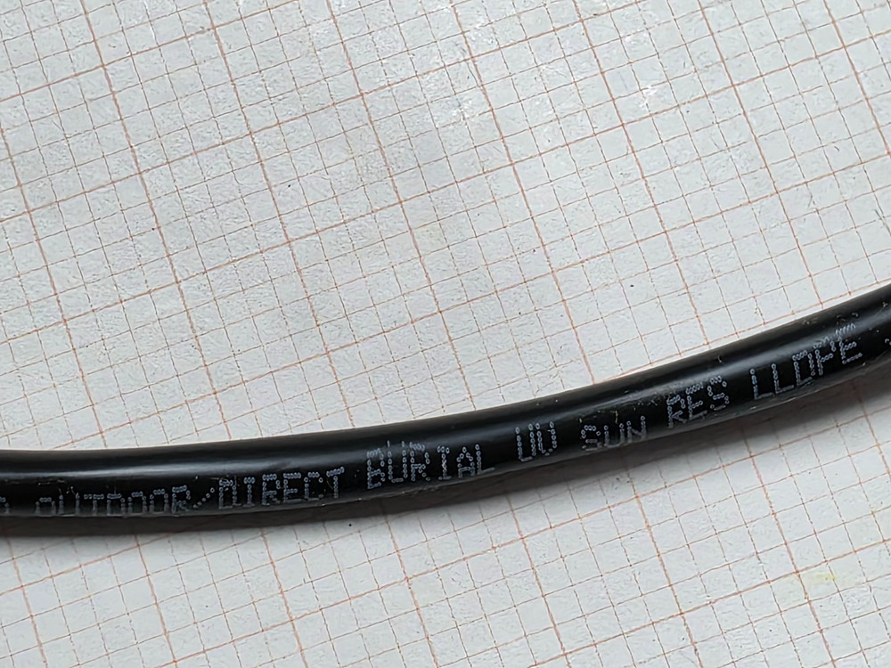 SCP/Structured Cable Products 14/2C Shielded Direct Burial Speaker Cable /25ft