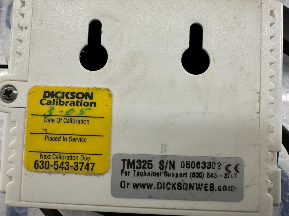 DICKSON LCD Display Temperature Data Logger UNTESTED