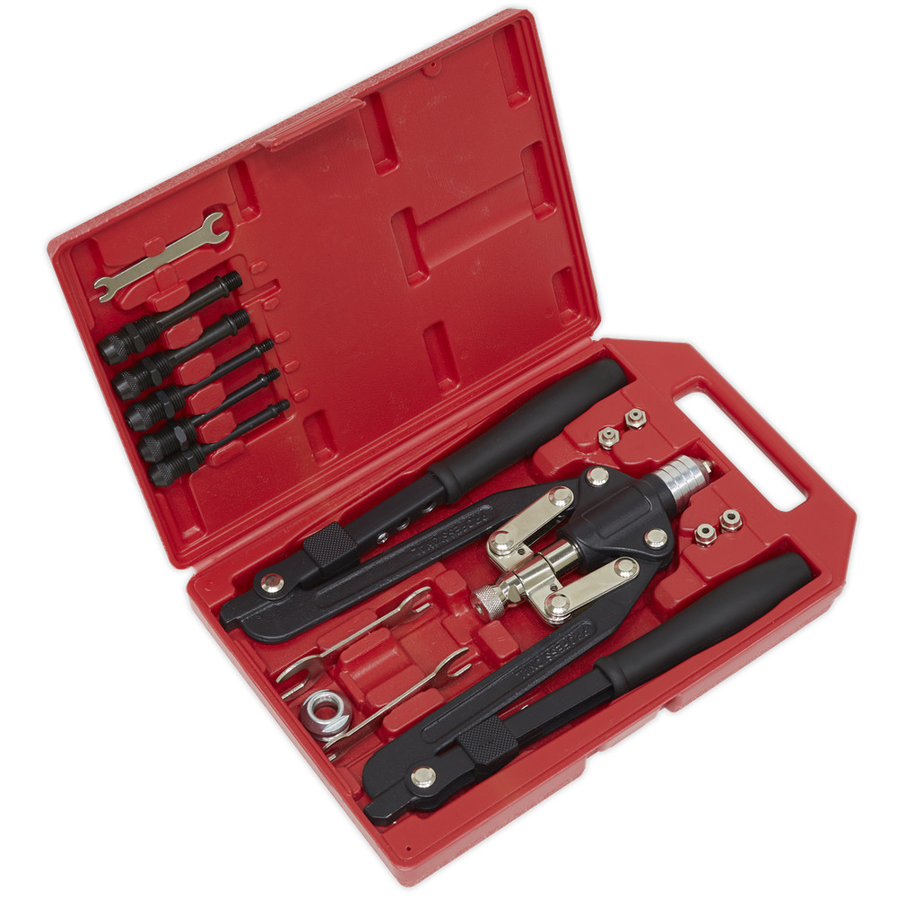 Rivet & Threaded Nut rivet Kit - Sealey AK39602 New