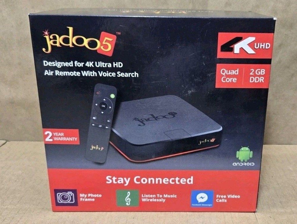 Bundle Jadoo 5 + 2 Remote Controls + Power Adapter + USB Transmitter + HDMI Cord
