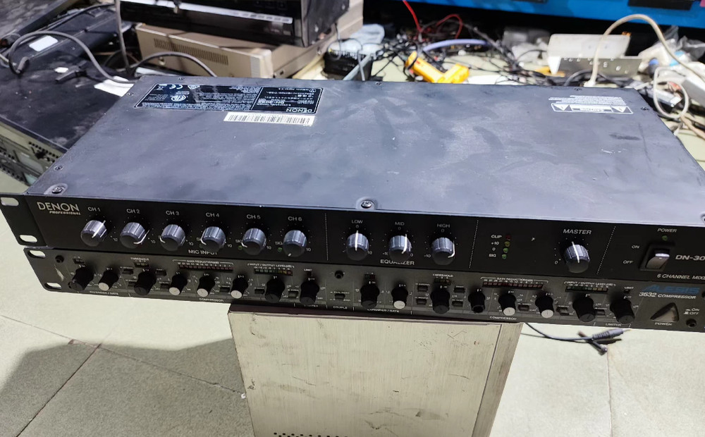 1pcs DENON DN-306X 6-channel mixing console