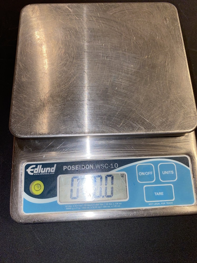 Edlund WSC-10 Poseidon Digital Scale Works