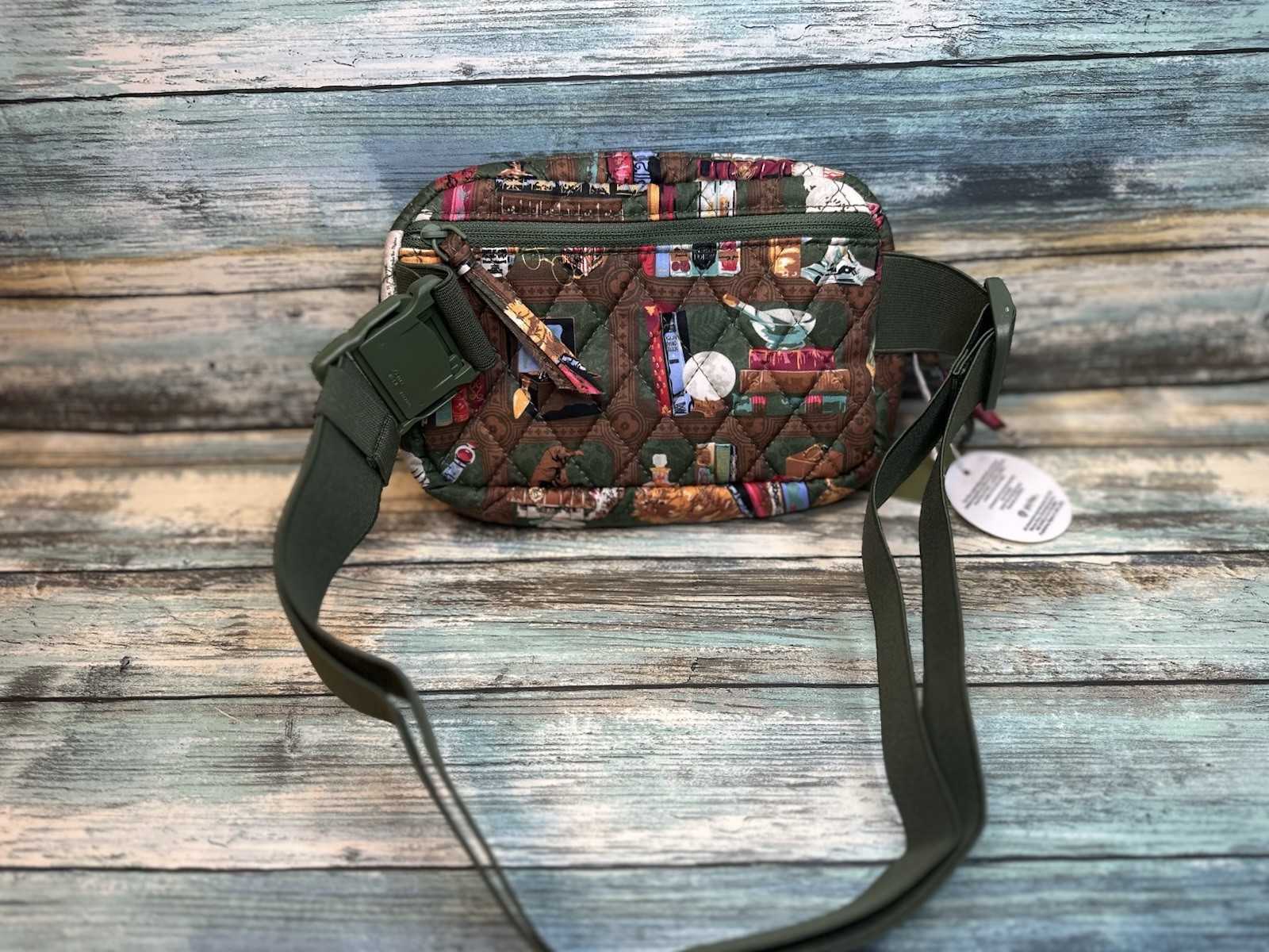 NEW Vera Bradley Woodward Small Belt Bag ⚯ ͛ Harry Potter Hogwarts Library