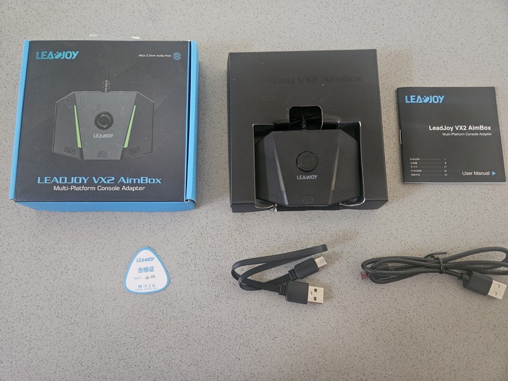 Leadjoy VX2 AimBox Keyboard Mouse Adapter