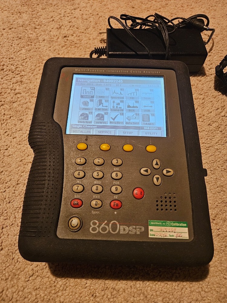 Trilithic 860DSP 860 DSP Multifunction Cable Analyzer DOCSIS 3.0
