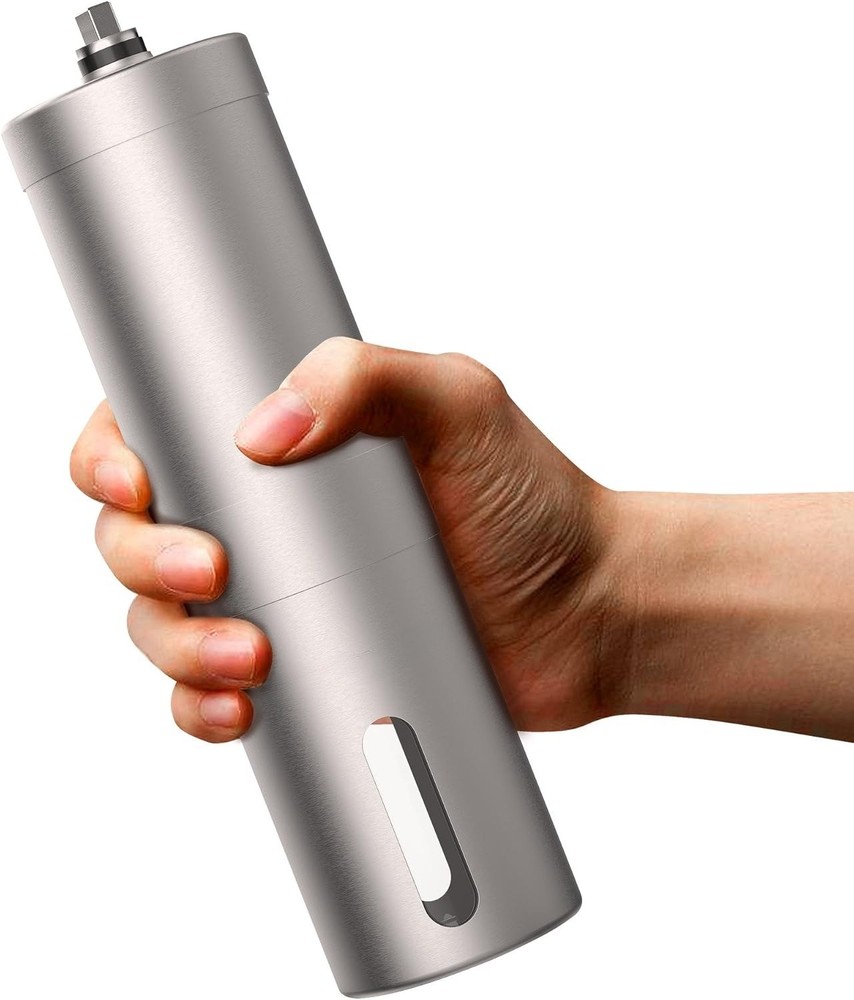Manual Coffee Grinder with Ceramic Grinding Core, Adjustable Coarseness Settings