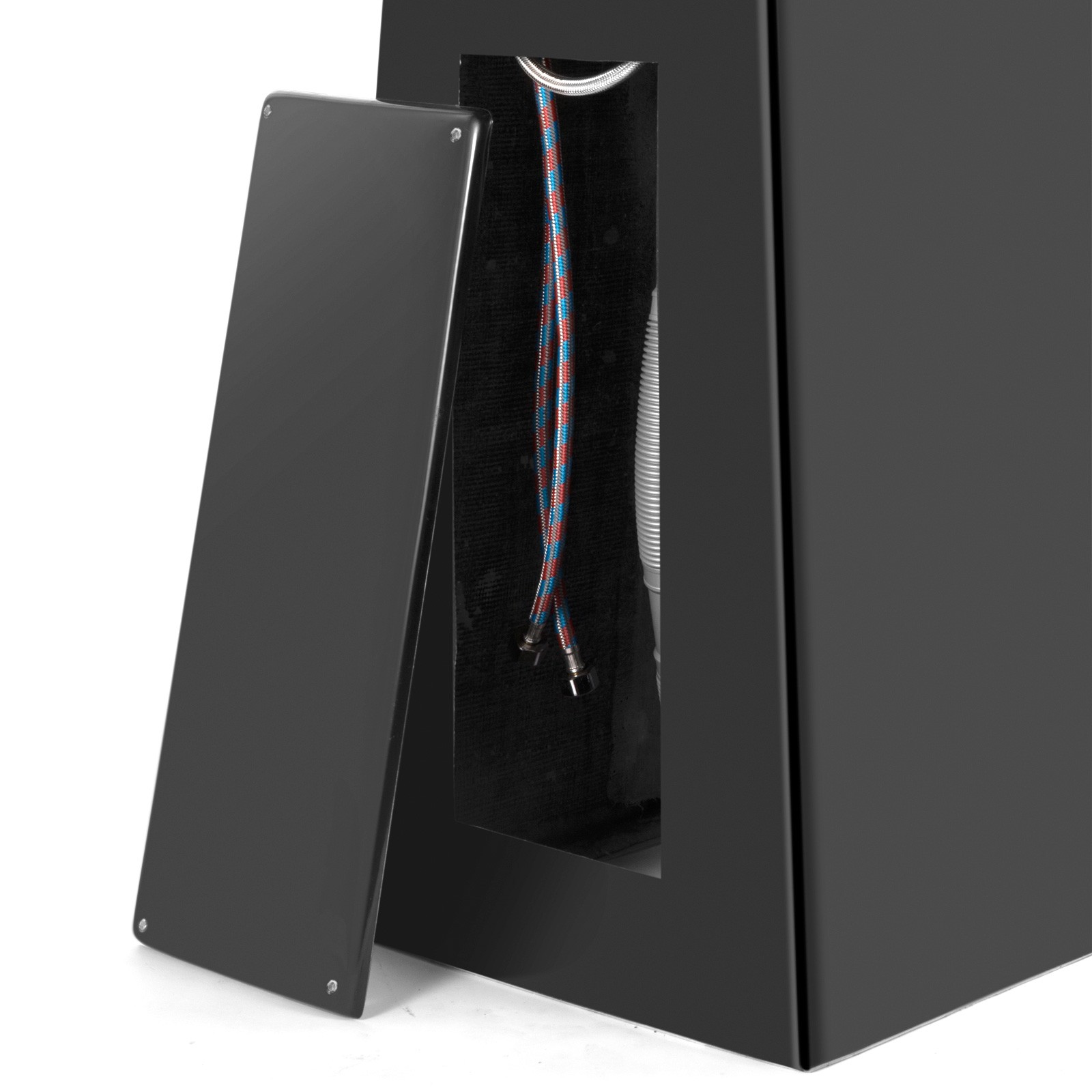 Pro Barber Backwash Unit Ceramic Shampoo Bowl Washing Sink Beauty Salon Station